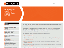 Tablet Screenshot of kembla.com